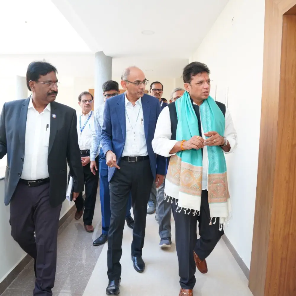 Minister’s Visit to YISU Transit campus, Hyderabad image 1