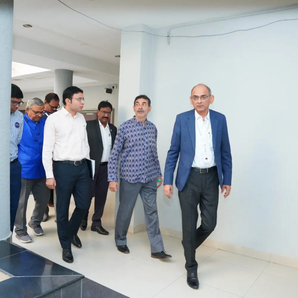 Minister’s Visit to YISU Transit campus, Hyderabad image 2