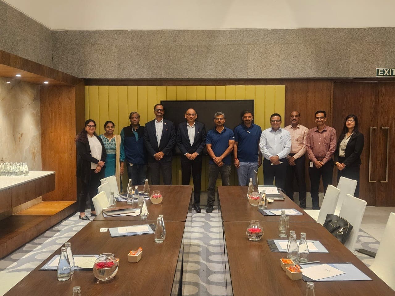 On 9th January 2026, the YISU team held a detailed meeting with the Members of the Applied Life Sciences Advisory Board of the University at Hotel Avasa, Hyderabad. Members are representatives from Dr. Reddys Labs, Aurobindo Pharma, Bharat Biotech, Laurus Labs and Biological E Ltd. Content and broad structure of an industry-led curriculum for two significant programs to be offered in the Academic Year 2026-27 was decided.